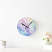 Horloge murale Pastel Rainbow (Maison)