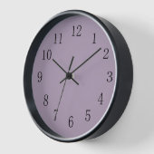 Horloge murale Pastel violet (Moyen) (Angle)