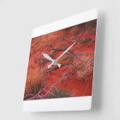 Horloge murale paysage australien Outback, bras gr (Angle)