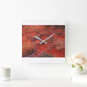 Horloge murale paysage australien Outback, bras gr (Maison)