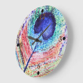 Horloge murale Peacock (Angle)