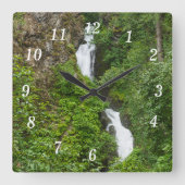 Horloge murale peinte de Thunderbird Falls (Recto)