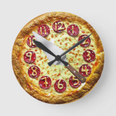 horloge murale pepperoni (Recto)