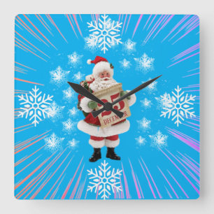 Horloge murale Père Noël