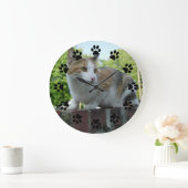 Horloge murale personnalisable (Maison)