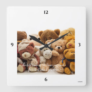 Horloge murale personnalisable avec photo HAMbyWG