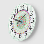 Horloge murale personnalisée (Angle)