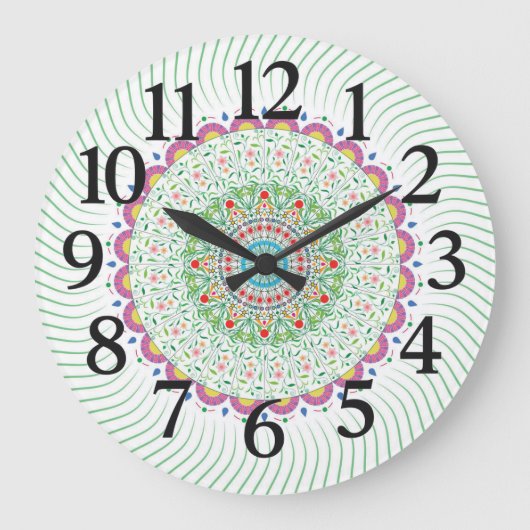 Horloge murale personnalisée (Recto)