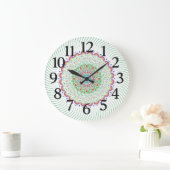 Horloge murale personnalisée (Maison)