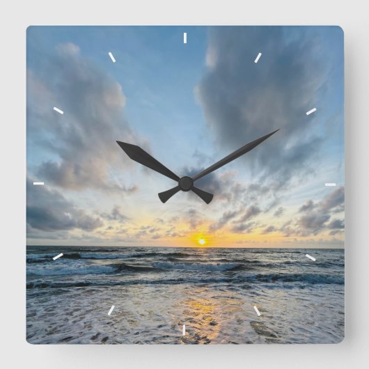 Horloge murale personnalisée (Ajouter votre propre (Recto)