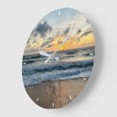 Horloge murale personnalisée (Ajouter votre propre (Angle)