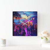 Horloge murale personnalisée Ajouter votre propre  (Maison)