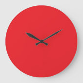 Horloge murale personnalisée | Design coloré et mo (Recto)