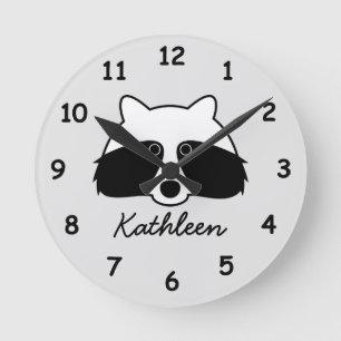 Horloge murale personnalisée pour enfants avec un