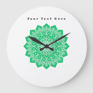Horloge murale personnalisez votre texte ici Texte