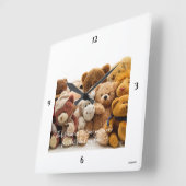 Horloge murale photo personnalisable HAMbyWG (Angle)