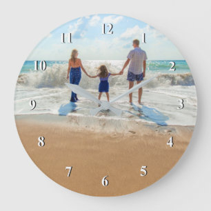 Horloge murale photo personnalisée - Votre propre