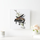 Horloge murale piano (Maison)