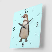 Horloge murale pingouin (Angle)
