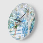 Horloge murale Pixies (Angle)