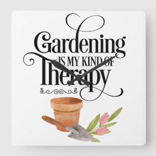 Horloge murale Plante de Garden Therapy
