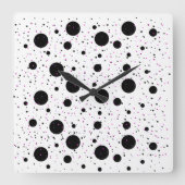 Horloge murale Pointe - Décor Moderne (Recto)