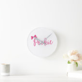 Horloge murale "Pookie" mignonne (Maison)