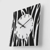 Horloge murale Poster de animal (Angle)