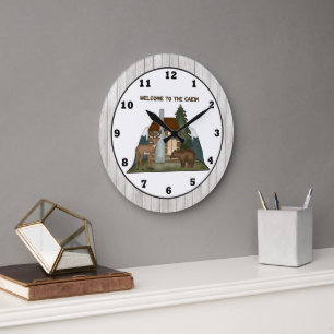 Horloge murale pour Cabine de pays