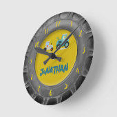 Horloge murale pour chambre de bébé sur le thème d (Angle)