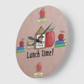 Horloge murale pour école à domicile / école (Angle)