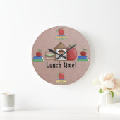 Horloge murale pour école à domicile / école (Maison)