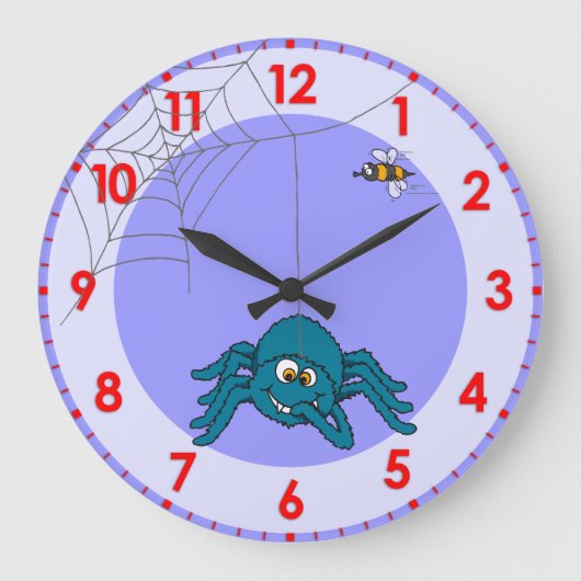 Horloge murale pour enfants amusants (Recto)