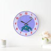 Horloge murale pour enfants amusants (Maison)