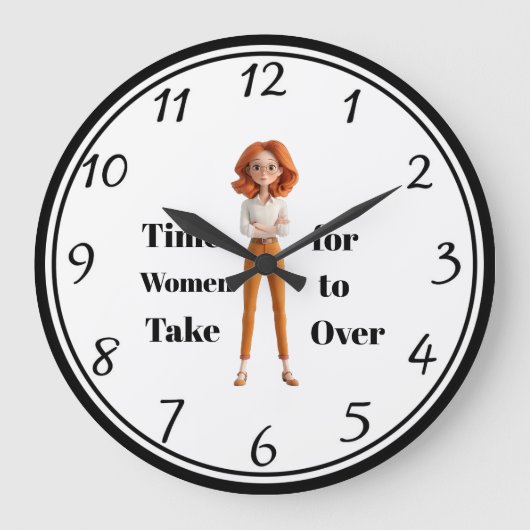 Horloge murale pour femmes (Recto)