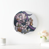 Horloge murale pour fille Zombie (Maison)