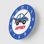 Horloge murale pour jouets personnalisés pour enfa (Angle)