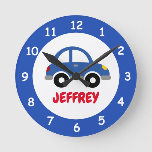 Horloge murale pour jouets personnalisés pour enfa (Recto)