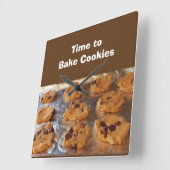 Horloge murale pour la cuisson des cookies (Angle)