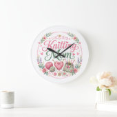 Horloge murale pour maman tricoteuse (Maison)