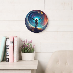 Horloge murale pour rêveur