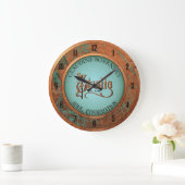 Horloge murale pour studio de loisirs créatifs de (Maison)