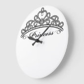 Horloge murale Princesse Tiara (Angle)