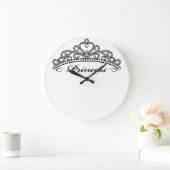 Horloge murale Princesse Tiara (Maison)