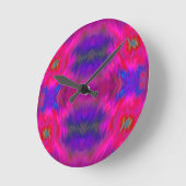 Horloge murale Psyko-Daizie Raspberry Beret (Angle)