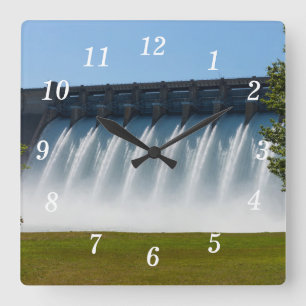 Horloge murale puissante du barrage de la Table Ro