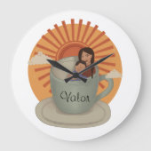 Horloge murale - Racines d'un rêve : Valor (Recto)