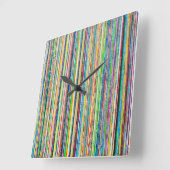 Horloge murale Rainbow Roll (Angle)