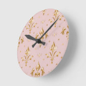 Horloge murale Regal Blush (Angle)