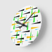 Horloge murale rétro acrylique (Angle)